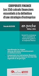 Corporate finance - Les 250 calculs financiers essentiels à la définition d