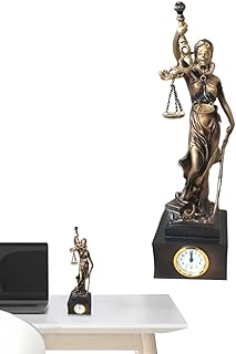 Sculpture de justice - Statue, emblème juridique, symbole de salle d
